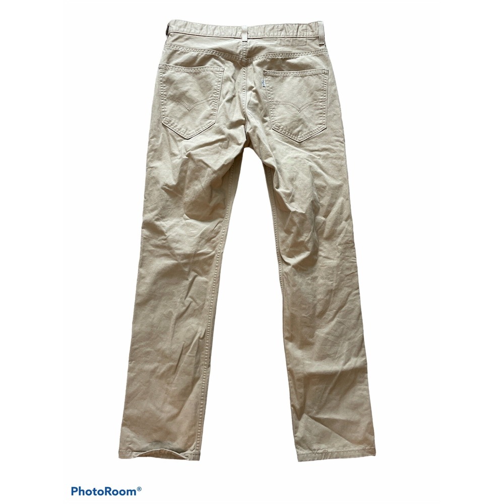 Levi's 31x32 Khaki 13151 Hybrid Trouser Chino Pants 100%‎ Cotton